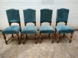 4 antieke eetkamer stoelen (1)